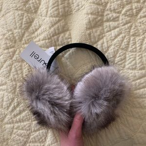 Faux Fur Folding Earmuffs